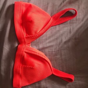 red Hollister Swim bikini top